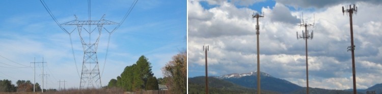 Powerlines and Radio Towers